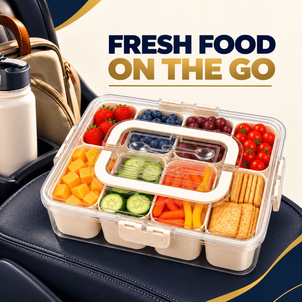 Trust Bliss Snackle Box: Fresh Food On the Go Bento Set