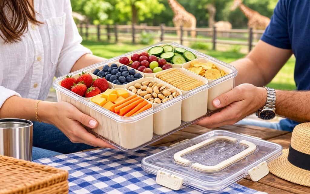 Trust Bliss Snackle Box: Zoo Picnic Snack Box Showcase